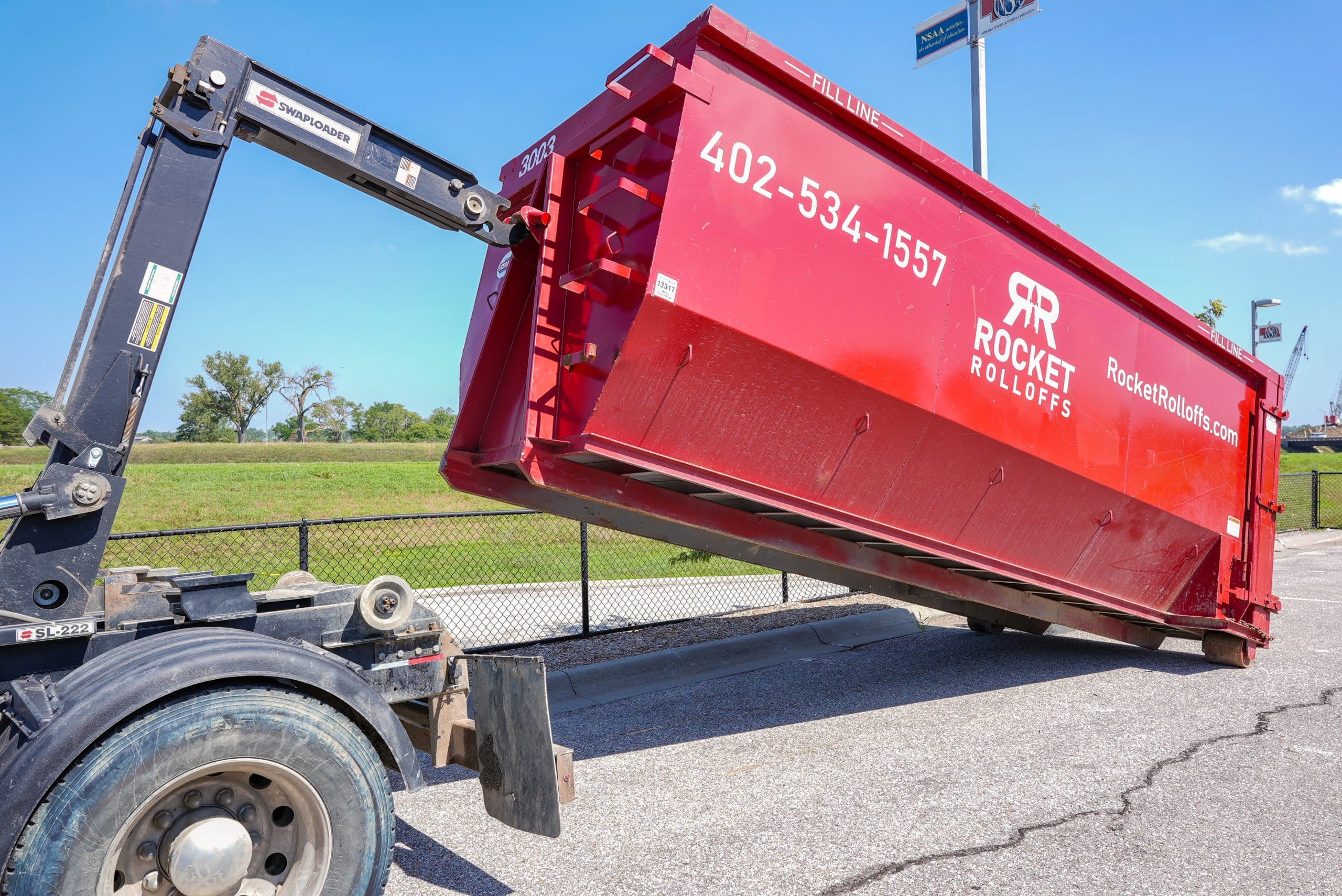 30-yard Rocket Rolloffs dumpster
